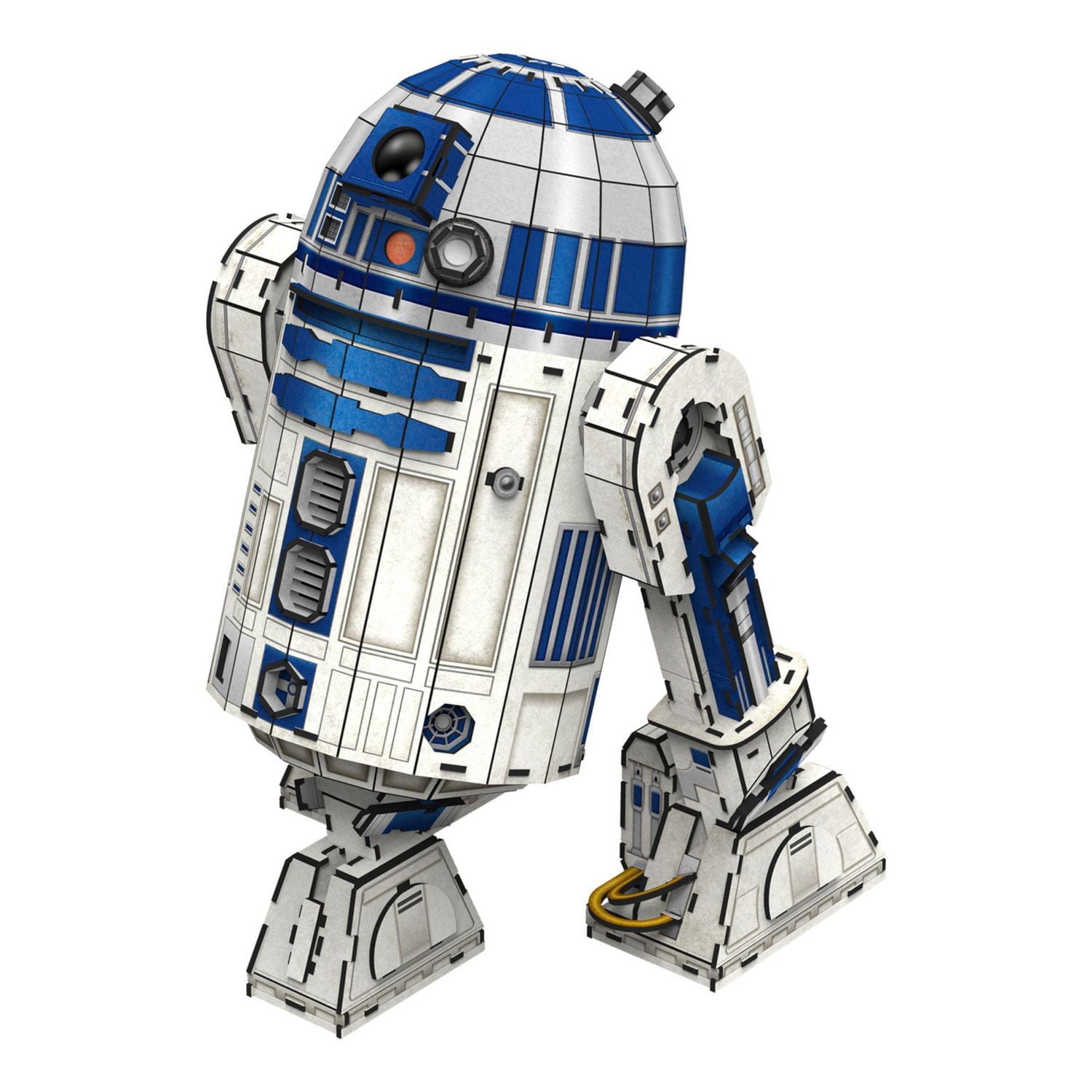 4D Build, Star Wars R2-D2, 3D Paper Model Kit, 192 Piece Paper Model Kit for Teens and Adults, Ages 10+, 3D Star Wars Paper Model Kit