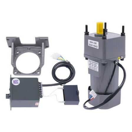 110V 250W AC Gear Reduction Motor Electric Variable Speed Control Reversible