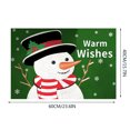 YUANZI Christmas Rugs Dlzdn Merry Christmas Door Mat Christmas Tree