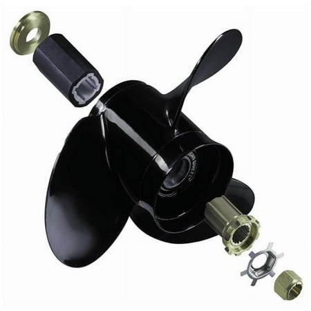 UPC: 0014984010290 | Michigan Wheel 992003 15 x 17 V6 3 Blade Aluminum Vortex Propeller