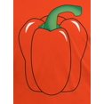 thumbnail image 4 of Halloween Fruit Vegetable Bell Pepper Costume Mens T Shirt, 4 of 5