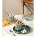 thumbnail image 4 of Juego de tazas de café para 6, tazas de café con asa para hombre, mujer, juegos de tazas de gres para café, té, cacao caliente, leche, lavaplatos, 4 of 4
