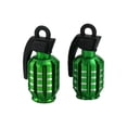 thumbnail image 3 of TAPON VALVULA LLANTA ALUMINIO VERDE GRANADA SUSTITUYE A 99-5107-001, 3 of 3