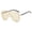 Brown-1, variant on Oversized Wrap Around Retro Sunglasses for Women Classic Shield One Piece Frame Pilot Aviator Big Sunnies UV Protection Metal Frame Designer Shades