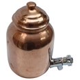 thumbnail image 4 of Marshal Wallet OM SHRI OM Copper Hammered 2 L Stainless Artisan Crafted Beverage Dispenser, 4 of 6