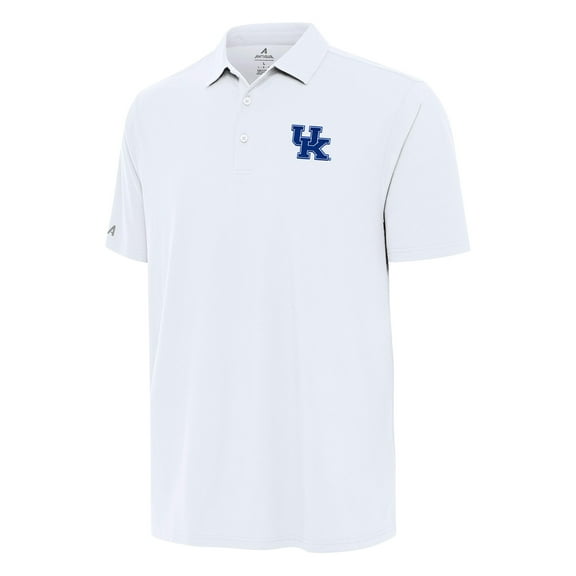 Men's Antigua White Kentucky Wildcats Era Polo