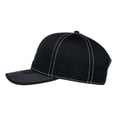 thumbnail image 4 of Gorra Dc Shoes Hombre Capstar Negro Snapback Negro Único Liso, 4 of 6