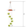 thumbnail image 2 of 1PCS Solar Bee Wind Chime-Red Shell 6 Lamp Head Little Bee MFZFUKR CPB-US-DYP154-2, 2 of 4