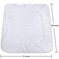 thumbnail image 4 of Funda de colchón Utopia Bedding acolchada ajustada para autocaravanas, tamaño king, color blanco, 4 of 7