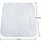 thumbnail image 4 of Funda de colchón Utopia Bedding acolchada ajustada para autocaravanas, tamaño king, color blanco, 4 of 7