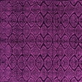 thumbnail image 1 of Ahgly Company Indoor Square Abstract Pink Modern Area Rugs, 8' Square, 1 of 4