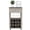 Light Gray, variant on Functional and Sturdy - Hold wines securely in the twelve cubbies of this four - legged bar cart