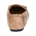 thumbnail image 3 of Time and Tru Women's Studded Faux Suede Moccasin Loafers, 3 of 5