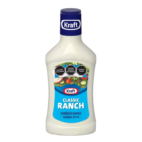 Aderezo Kraft clásico tipo ranch 473ml