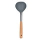 thumbnail image 4 of Cucharón de sopa ANGGREK Mango de Madera Silicona Antiadherente Grado Alimenticio, 4 of 8