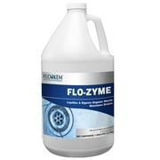 Flo-Kem 5195 Flo-Zyme Commercial Bio-Enzyme Drain Opener/Deoderizer with Pleasant Scent, 1 Gallon Bottle