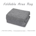 thumbnail image 2 of COZONY 9'x12' Washable Area Rug, Modern Textured Low-Pile Polypropylene Carpet, Stain Resistant Non-Slip Solid Accent Rug for Living Room, Gray, 2 of 17