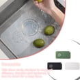 thumbnail image 3 of Naiovety Colector de pelo para baño, ducha, inodoro, cubierta de drenaje para el suelo, tapón de agua reutilizable para el hogar, reemplazo de Juegos de accesorios de baño Verde oscuro, 3 of 6