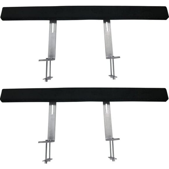 VEVOR Boat Trailer Guide-ons, 48", 2 PCS Rustproof Steel Trailer Guide ons, Trailer Guides with Carpet-Padded Boards, Mounting Parts Included, for Ski Boat, Fishing Boat or Sailboat Trailer