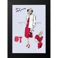thumbnail image 2 of Unknown 11x14 Black Modern Framed Museum Art Print Titled - Casualwear with Hat and Jacket, 1947, 2 of 5