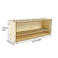 thumbnail image 4 of WAXIAYU Wooden Makeup Brush & Paint Organizer - 67 Slots, 4 of 7