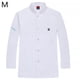 thumbnail image 2 of CHEF UNIFORM Uniform Cocina de manga larga Delantal con bolsillos delanteros Butcher Professional Home Suministros Sweat Bands for Grill Restaurant White M kenally LF000324-07, 2 of 7