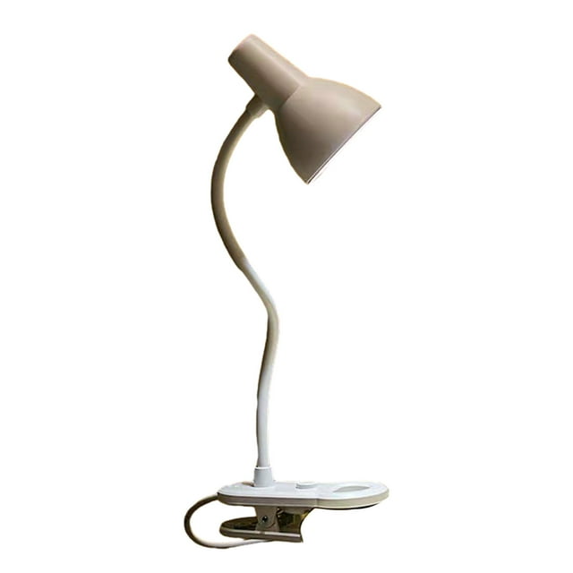 EGNMCR Desk Lamp Desk Lamp Clip Type Reading Light Clip 16 LED Button Control Children's Desk Lamp Bedside Lamp Battery 3 Lighting Modes Portable Book Lamp Reading Lamp Desk Lamp