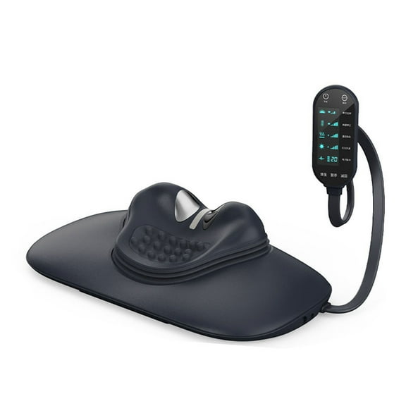 UTK Cervical Support Traction Apparatus 5 Control Settings w/ Remote, Black