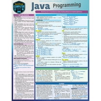 Java Programming Language: A Quickstudy Laminated Reference Guide, (Paperback)