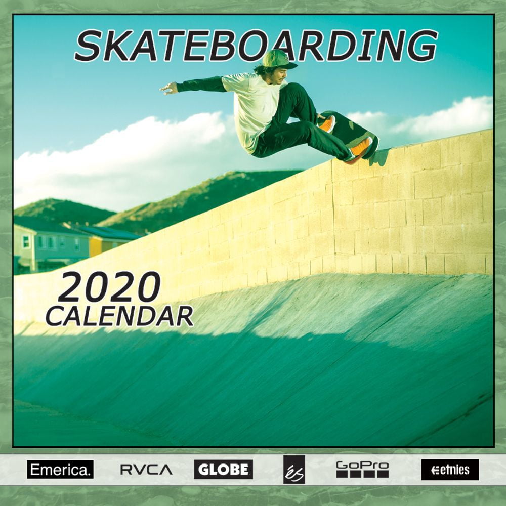 S & A Publishing, 2020 SKATEboarding Wall Calendar