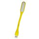 thumbnail image 1 of Mini luz LED USB flexible, luz nocturna, luz de lectura para el cuidado de los ojos, portátil amarillo, 1 of 7