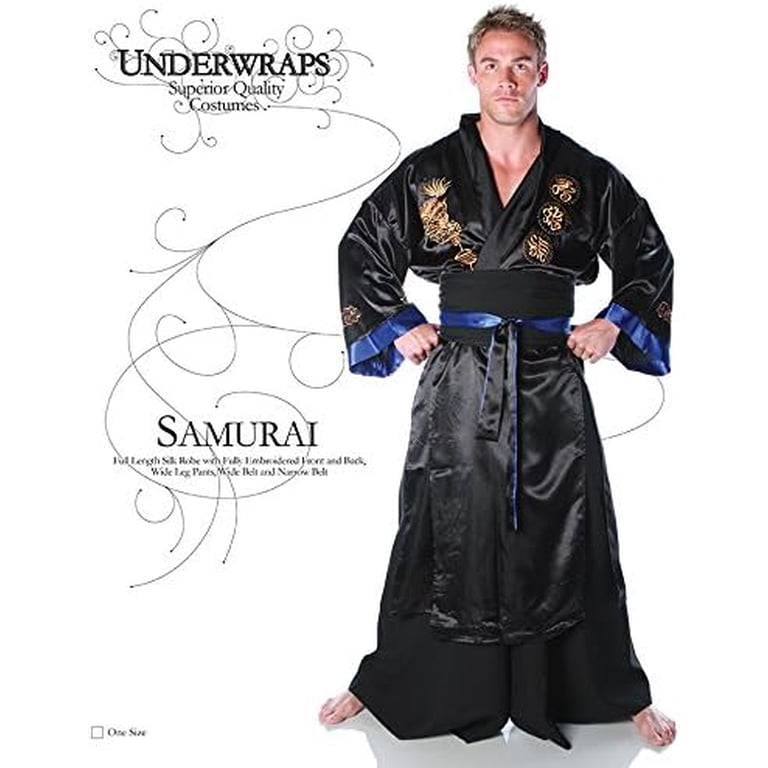 メンズウェア Samurai Underwraps Men's Black Samurai Costume - Size 2X - Walmart.com