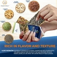 thumbnail image 3 of AMAZIN CHOICES Seaweed Crunch with Nuts Classic Taste - Snack Viet - Vegan Seaweed Snack Bars Packed with Nuts & Seeds | On-the-Go Snacking Perfect for Tasty - 304 grams (16 Bars), 3 of 8