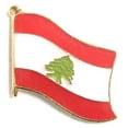 thumbnail image 4 of Lebanon Flag Lapel Pins, Pack of 3, 4 of 4