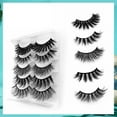 thumbnail image 2 of SDOHIG 5 Pairs of Fake Eyelashes, Lash Clusters, False Eyelashes, Mixed Eyelashes, Thickened Three-Dimensional Eyelashes, Eyelash Clusters, Gifts for Women, 2 of 7