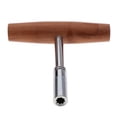 thumbnail image 2 of Piano Tuning Hammer Shaped Piano Tuner Spanner with Wood Handle Tool, 2 of 8