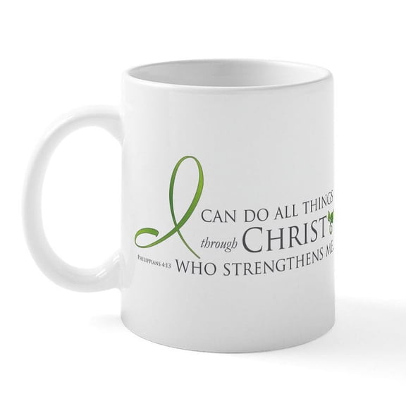 CafePress - I Can Do All Things Through Christ Mug - 11 oz Ceramic Mug - Novelty Coffee Tea Cup