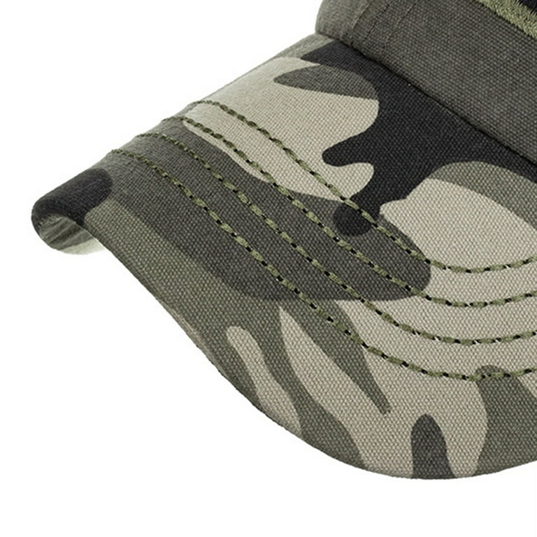 Tactical Cap Hat - Digital Camo TAN - American Flag - Embroidered