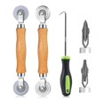 thumbnail image 1 of Screen Roller Tool,Screen Spline Tool,Spline Roller,3-In-1 Screen Door Repair Kit for Installing Do, 1 of 5
