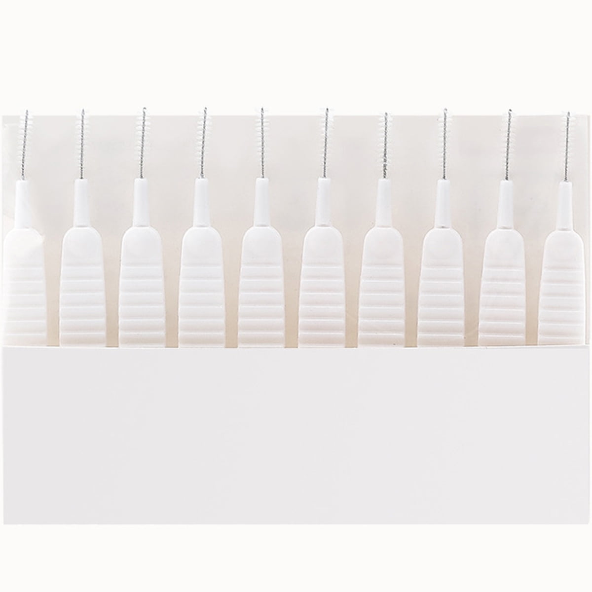 Austok 10pcs Shower Head Cleaning Brush Nylon Small Hole Cleaner Reusable Anti-Clogging Brush Cleaner Tool for Shower Nozzle Holes Mobile Phone Holes
