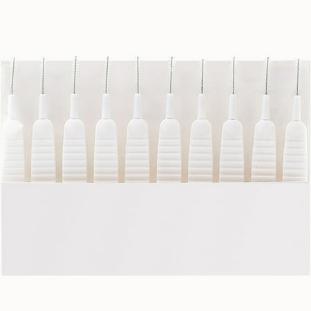 

10pcs Shower Head Cleaning Brush Nylon Small Hole Cleaner Reusable Shower Head Anti-Clogging Brush Multifunctional Pore Gap Hole Brush Cleaner Tool for Shower Nozzle Holes Mobile Phone Holes (White)