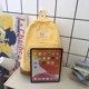 thumbnail image 4 of Mochila escolar Mochilas para libros Mujeres Gran capacidad Patchwork Mochila de viaje Amarillo, 4 of 9