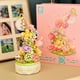 thumbnail image 2 of Caja de música romántica NQ con iluminación de flores bloques de construcción decoración del hogar anime creativo juguetes para El día de San Valentín regalos para niños y adultos, 2 of 4