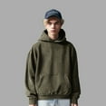 thumbnail image 2 of Vedolay Hoodies Men Hoodie Shirt Long Sleeve Fishing Hiking Outdoor Shirt Green,M, 2 of 5