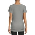 thumbnail image 3 of Time and Tru Women's Maternity Graphic T-Shirt, 3 of 6