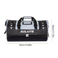 thumbnail image 2 of Bolsa trasera impermeable para motocicleta bolsas para asiento trasero equipaje para motocicleta (40L) gris, 2 of 7
