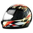 thumbnail image 2 of RS Helmets RS-003-1-Xlarge Full Face Racing Helmet with Flip Up Visor Gloss Black - Extra Large, 2 of 5