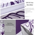 thumbnail image 6 of Flymme Queen Size Comforter Sets with Sheets,7 Pieces Queen Bed in a Bag Purple Floral Bedding Set for Women Bedroom Decor, 6 of 8