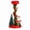 typeB, variant on Christmas Red Cartoon Pillar Candle Holders with Christmas Tree and Characters, Vintage Holiday Candle Stands for Table Centerpiece, Candlestick Holder for Dining & Living Room Decoration