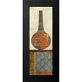 thumbnail image 2 of Hershey, Moira 9x18 Black Modern Framed Museum Art Print Titled - Indian Vessels I, 2 of 5